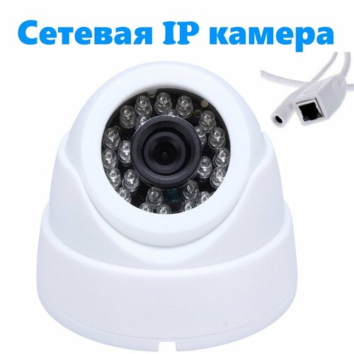 Камера сетевая купольная внутренняя IP 5 мегапикселей блок питания объектив 36 мм 369900₽