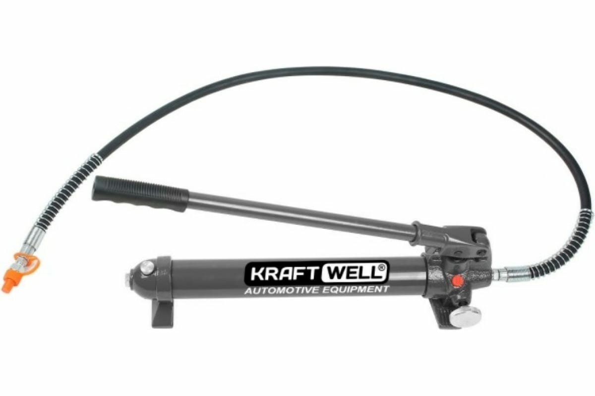 Гидравлический ручной насос KraftWell KRWHP10 (10 т)