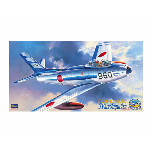 07215 hasegawa экспортный истребитель f 86f 40 blue impulse 1 48 07215 Hasegawa Экспортный истребитель F-86F-40 Blue Impulse (1:48)