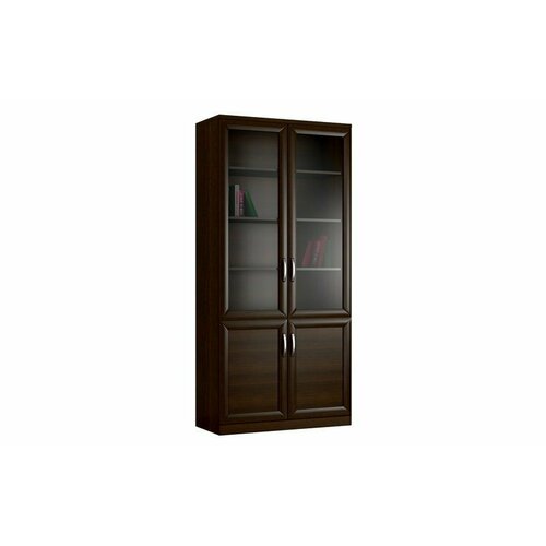 Книжный шкаф Библиограф-2 3 Венге 80x40x220 17390₽