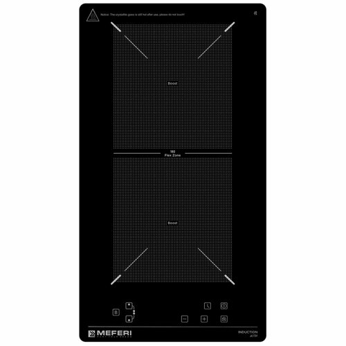 Индукционная варочная панель MEFERI MIH302BK ULTRA 30 см 2 конфорки черная 1348100₽