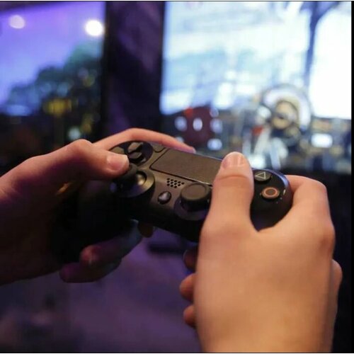 Беспроводной геймпад для PS4 Джойстик Bluetooth для Playstation 4 - черный 159000₽