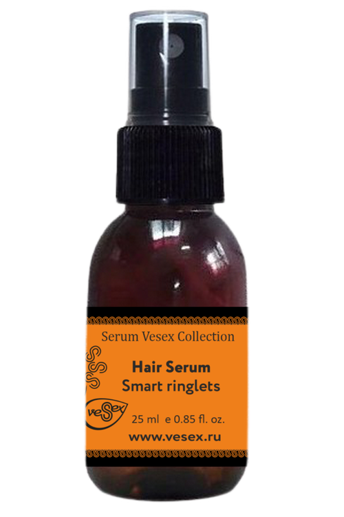 VESEX Восстанавливающая сыворотка для волос (несмываемая) / Smart Ringlets 25 мл.