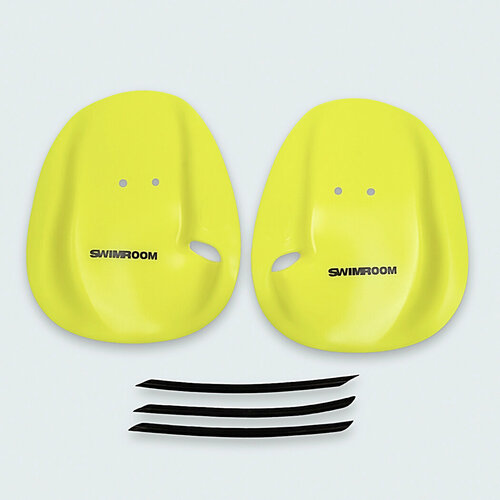 Лопатки для плавания SwimRoom Free Tempo, размер S, цвет желтый