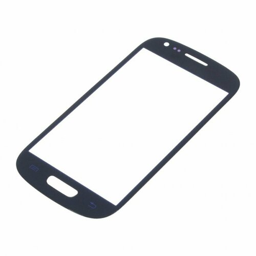 Стекло модуля для Samsung i8190/i8200 Galaxy S III mini, синий, AA