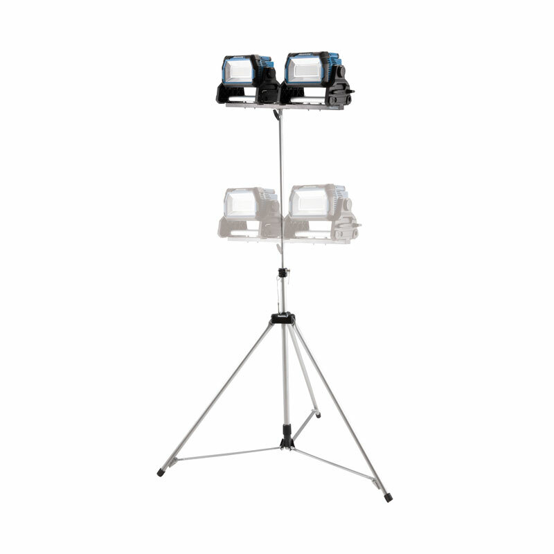 Тренога для прожекторов Makita DML811 и DML809, телескопическая, под два прожектора, макс. длина 1,93 м, - фото №5