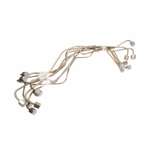 Трубка топливная КАМАЗ-ЕВРО-2 высокого давления ТНВД BOSCH (рядный) гнутая L=750мм комплект ТМК