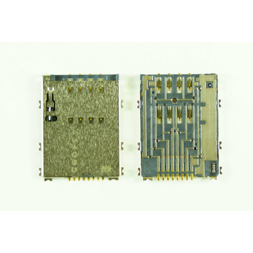 разъем microusb для samsung s8000 s7350 s5250 s5620 s3370 i8000 c3530 s7230 Разъем сим карты для Samsung S5250/S5750/S8530/P5100/P6800