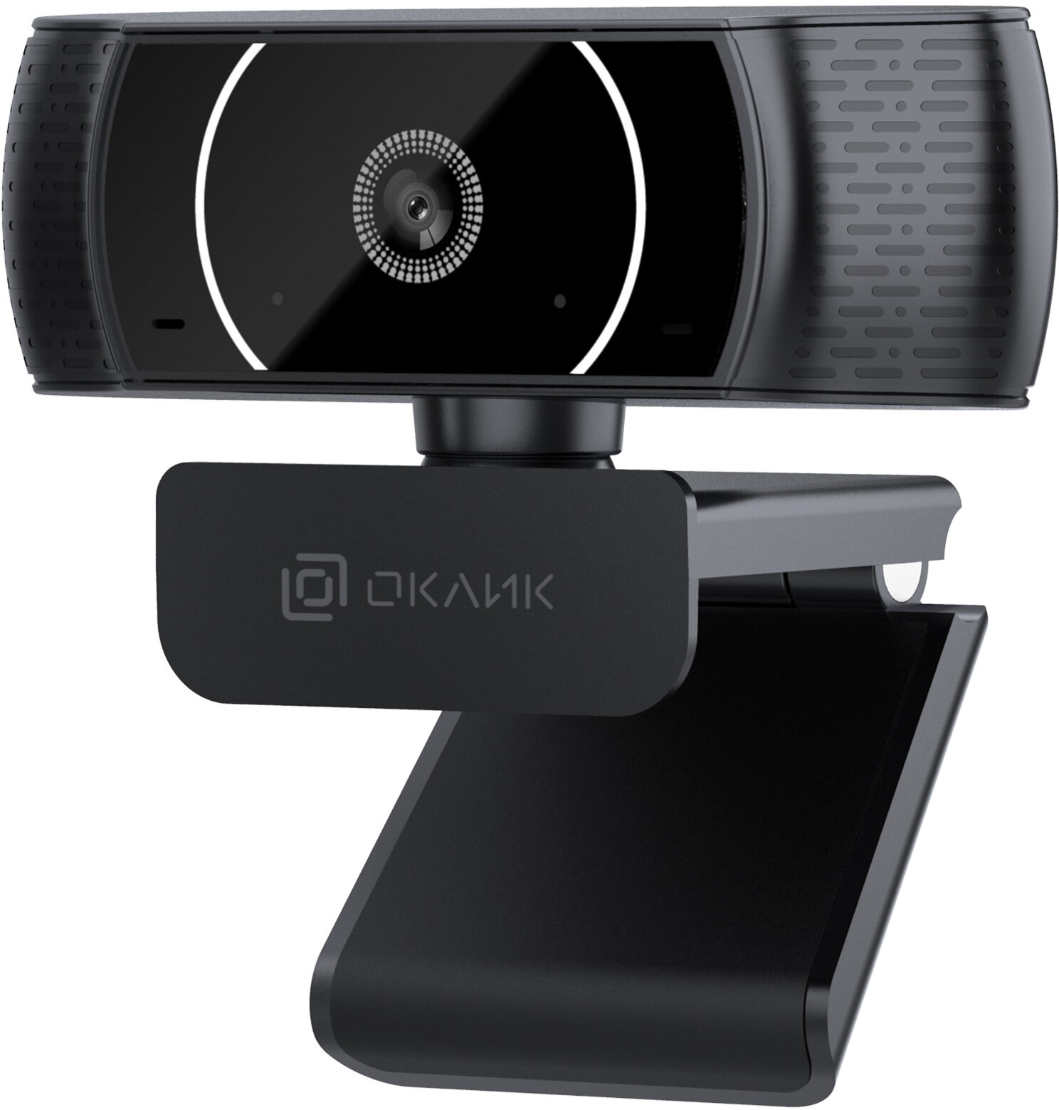 Веб-камера Oklick Ok-c016hd черный 1Mpix (1280x720) USB2.0 с микрофоном