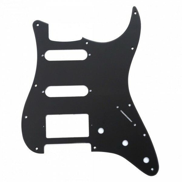 Панель HSS для оригинального Fender Stratocaster US/Mexico PARTS MX0314 однослойная черная