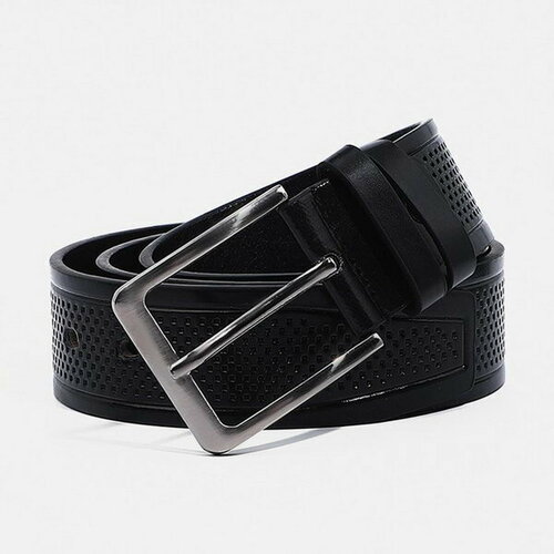 фото Ремень сима-ленд, размер 125, черный сима-лэнд