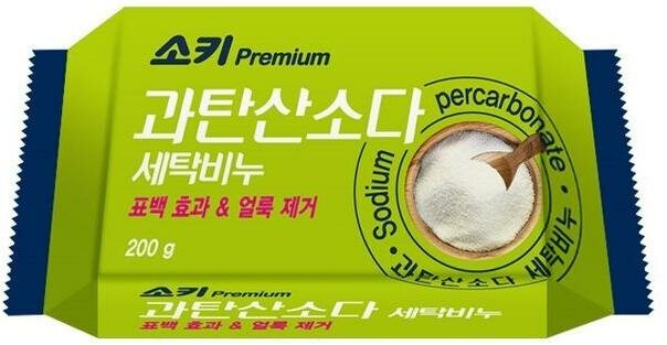 Mukunghwa Premium Sodium Percarbonat Премиальное отбеливающие и пятновыводящее хозяйственное мыло с кислородным отбеливателем 200 гр