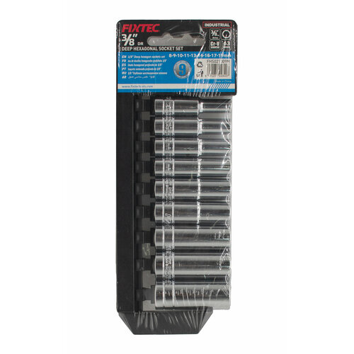 Набор головок Fixtec FHS021009M, 3/8