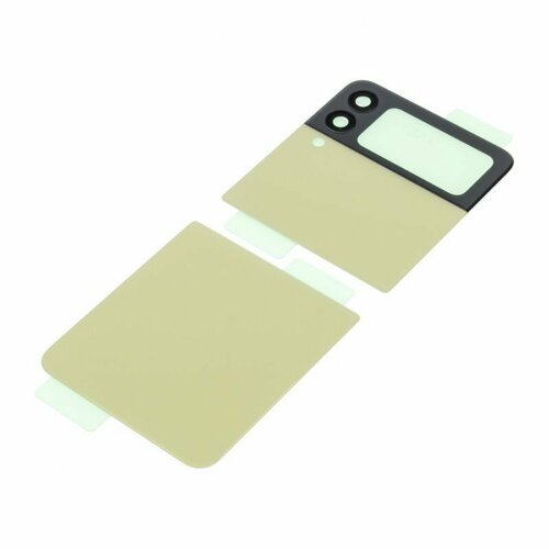 Задняя крышка для Samsung F711 Galaxy Z Flip3, бежевый, AAA чехол samsung galaxy z flip3 leather cover black ef vf711