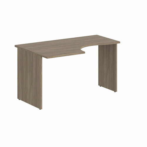 Угловой письменный стол SIGMA SG421 OD L дуб темный 1400х900х750 9170₽