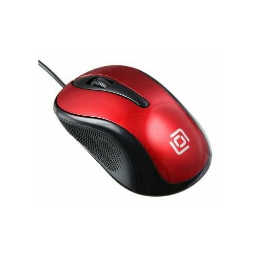 Мышь Oklick Оклик 385M черныйкрасный оптическая 1000dpi USB для ноутбука 3but 53700₽