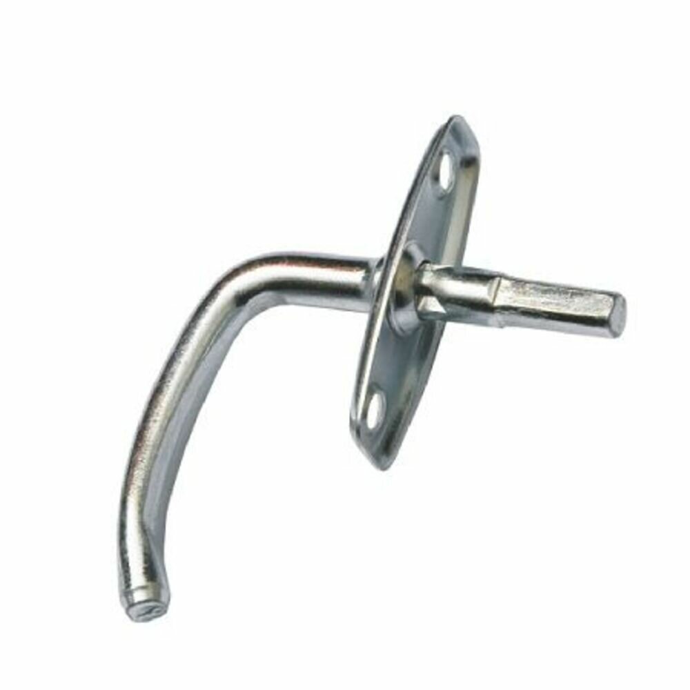 фото Ручка завертки врезной Р1-1 цинк (1 шт)