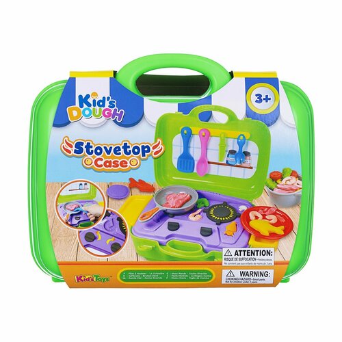 Набор теста для лепки с аксессуарами Кухня в чемодане Kid's Toys