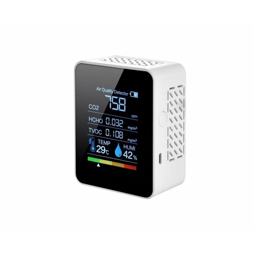 Многофункциональный автономный сигнализатор 5 в 1 Страж Газ-M3 Модель911 S16633AM0 уровня СО2 влажности и температуры микрочастицы и формальде 3976₽