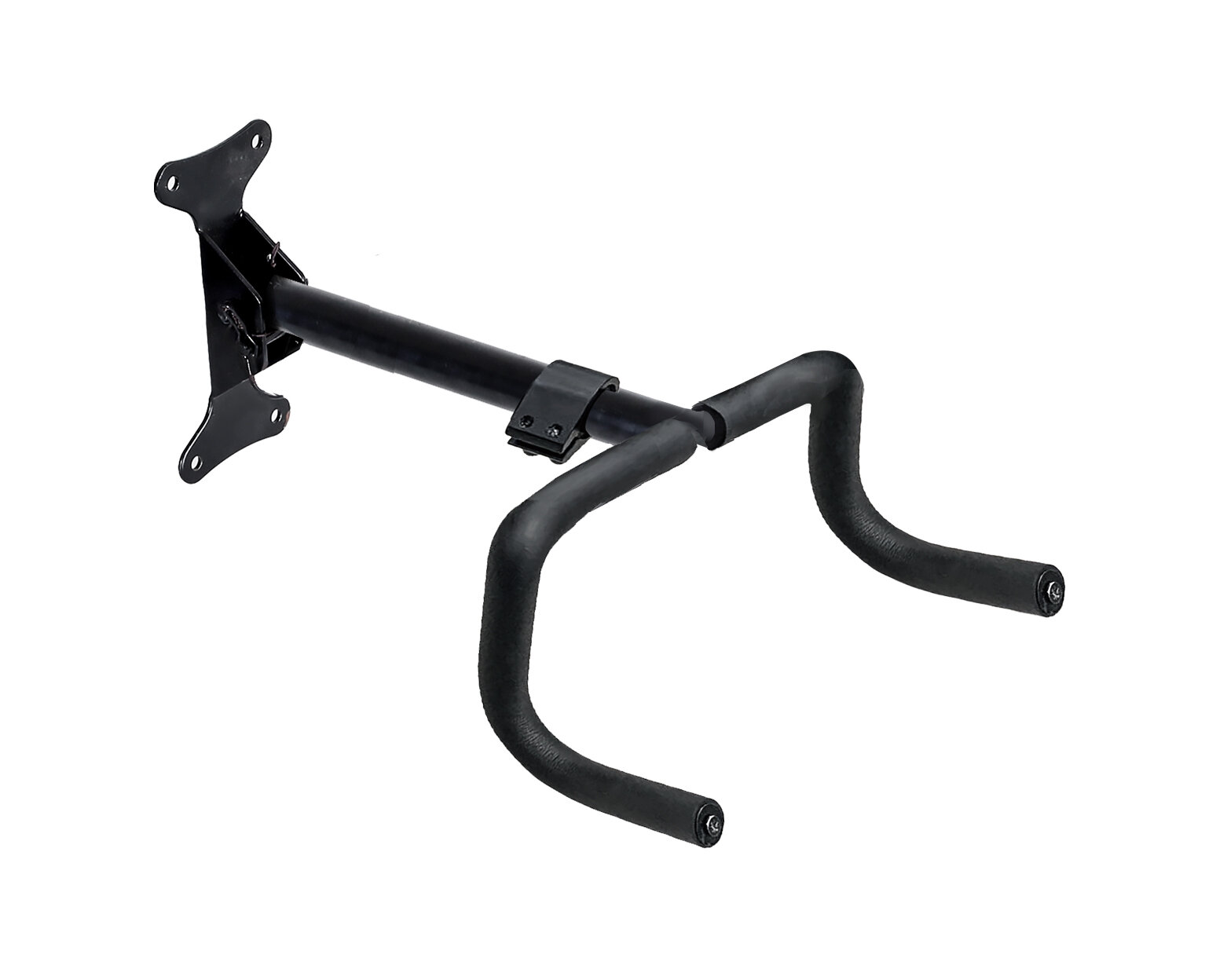 Держатель вело 00-170347 настенный "горизонтальный" до 20кг сталь, с антицарап. покрыт. регулируемый угол наклона и выноса, складной, H077 HORST