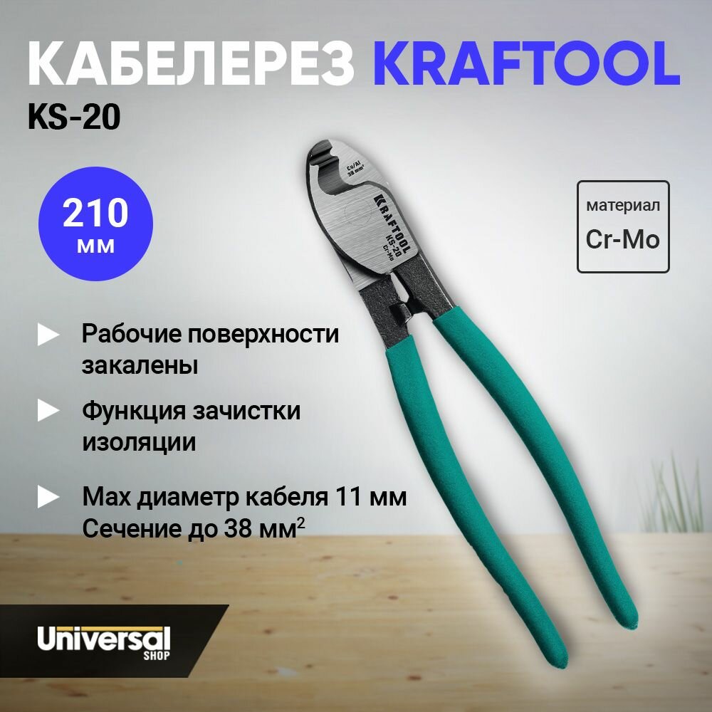 Кабелерез Kraftool KS-20