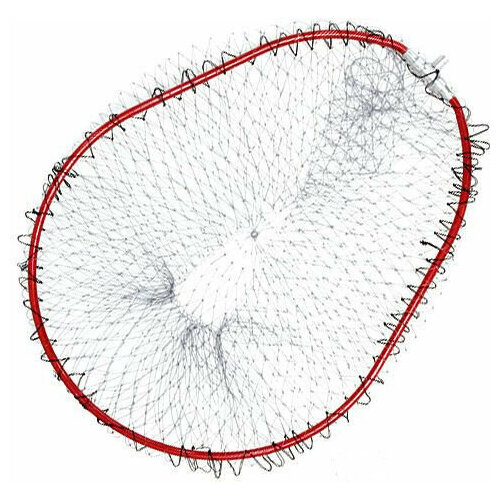 фото Сетка для подсачека belmont mr-194 alumi flame l-600 red