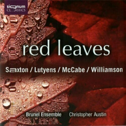 AUDIO CD Red Leaves - Brunel Ensemble yen mah adeline falling leaves cd