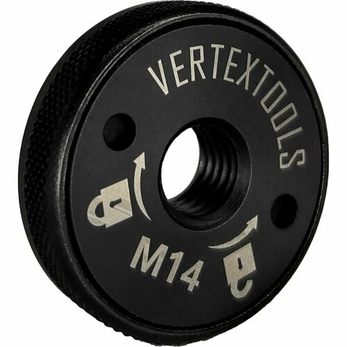 vertextools гайка vertextools с опорным флянцем m14 20 40 125 Vertextools гайка QUICK быстрозажимная для УШМ М14 10-40-125