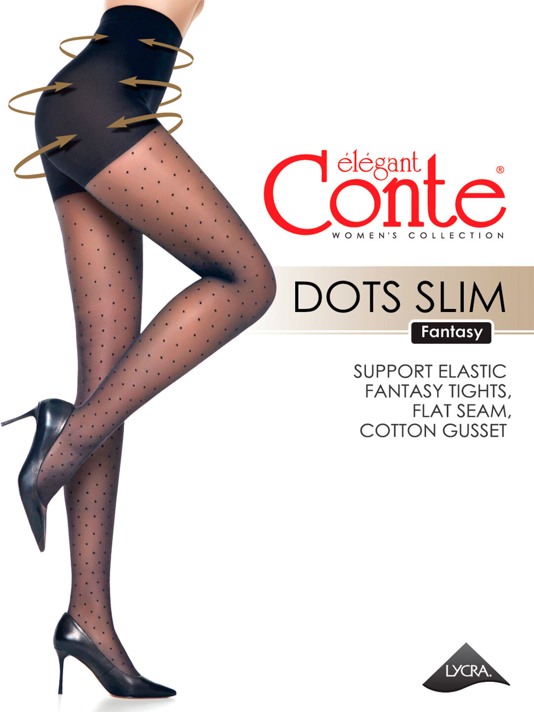 Колготки Conte elegant DOTS SLiM