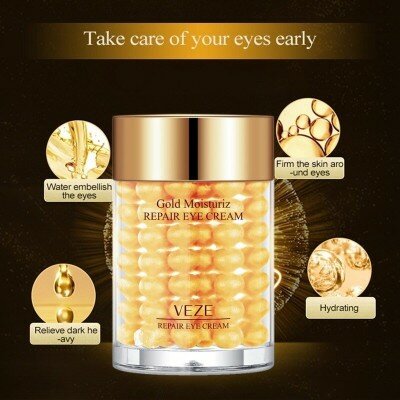 Омолаживающий крем для кожи вокруг глаз с Золотом 24k Pure Gold Eye, 30 грамм