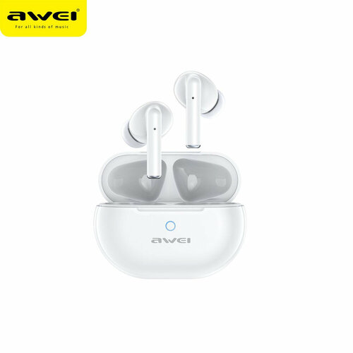 Наушники Awei T61 ENC Earbuds Bluetooth белые 158500₽