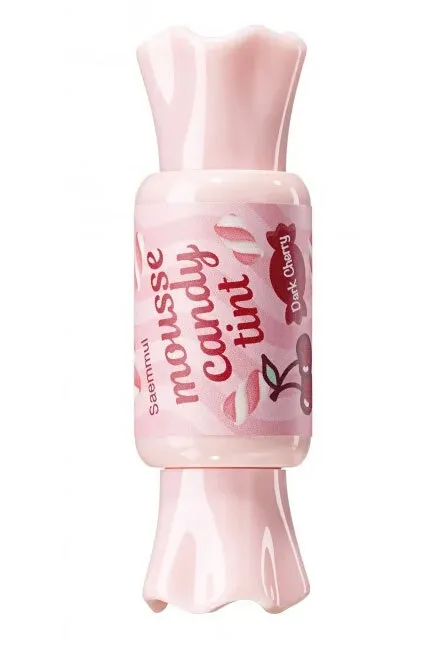 Тинт-мусс для губ конфетка The Saem Saemmul Mousse Candy Tint (07 Dark Cherry), 8 г