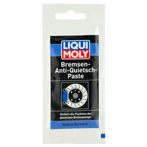 , Замена 7585 Смазка Синт. Для Торм. Системы Bremsen-Anti-Quietsch-Paste 0,01Кг Liqui moly арт. 3078