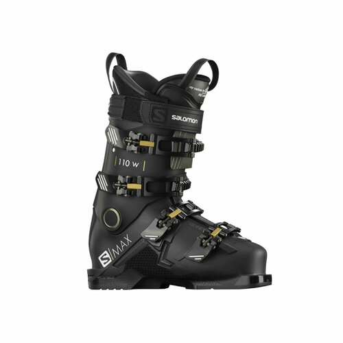 фото Горнолыжные ботинки salomon s/max 110 w black/gold