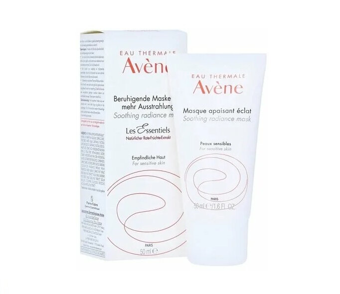 Avene Успокаивающая увлажняющая маска, придающая сияние 50 мл (Avene, ) - фото №17