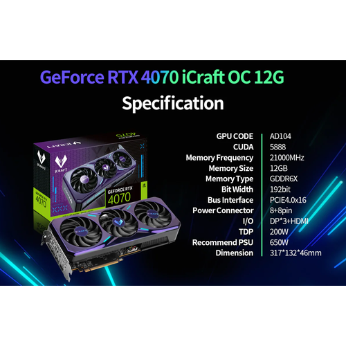 Maxsun RTX 4070 iCraft