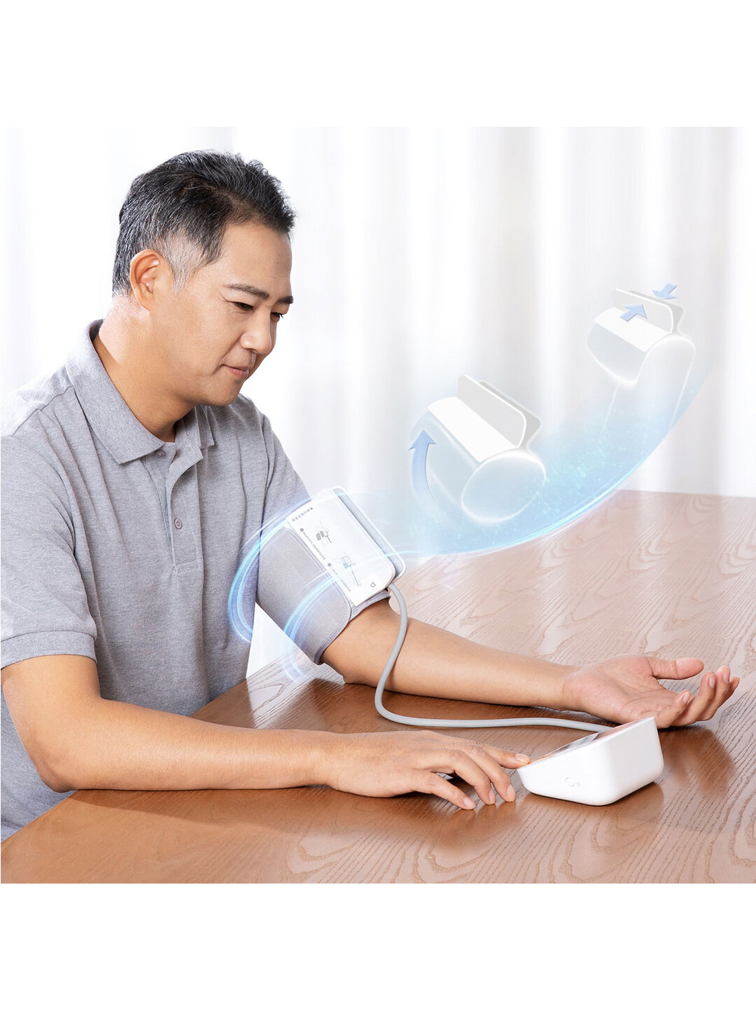 Тонометр Xiaomi Mijia Smart Electronic Blood Pressure Monitor (BPX1) - фото №10