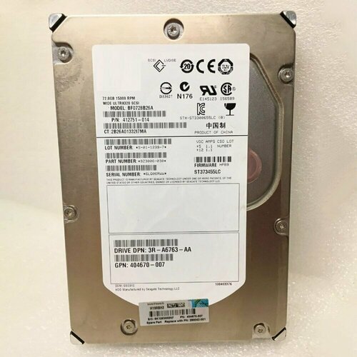 Жесткий диск Seagate Cheetah 15K5 1468Gb U300150008Mb Dual Port SAS 35 9Z2066-040 1412400₽
