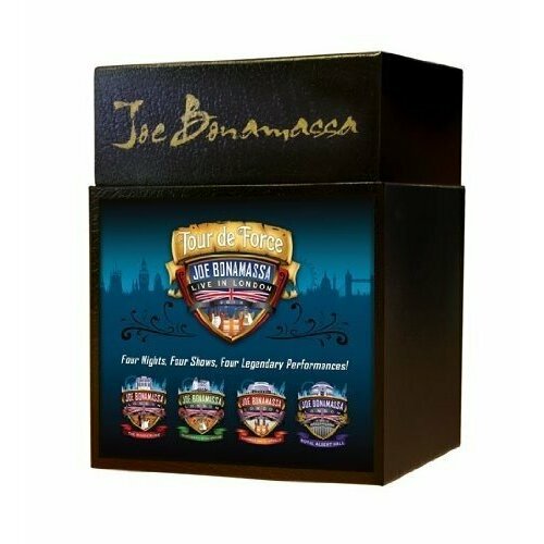 Joe Bonamassa -Tour De Force: Live In London - The Blu-Ray Box Set. 4 Blu-Ray