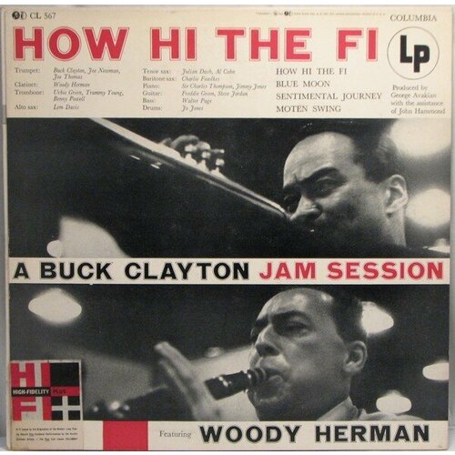 Виниловая пластинка Buck Clayton - How Hi The Fi - 180 Gram Vinyl USA