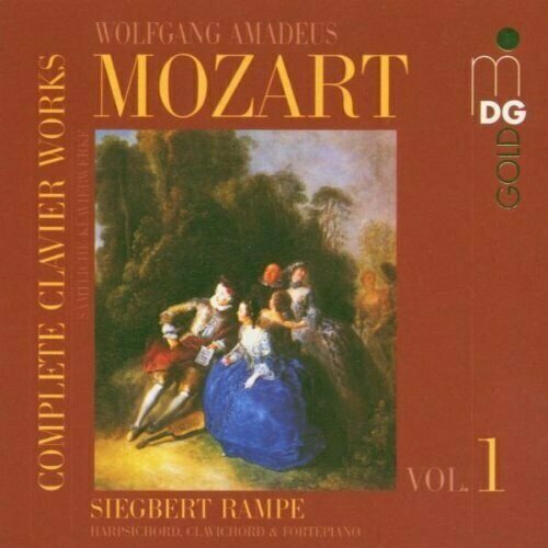AUDIO CD Mozart Complete Piano Works Vol 1 1 CD 6149₽