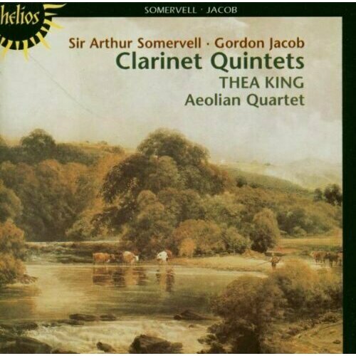 AUDIO CD Jacob / Somervell: Clarinet Quintets