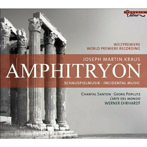 AUDIO CD KRAUS, J: Amphitryon (Santon, Poplutz, Ehrhardt) (CD 1)