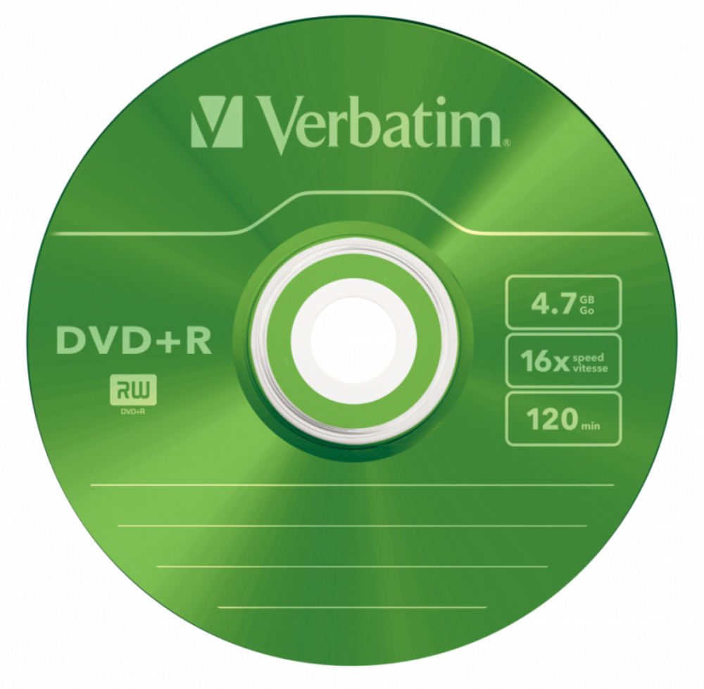 Verbatim DVD-R 4.7Gb 16x Slim case, 1шт - фото №9