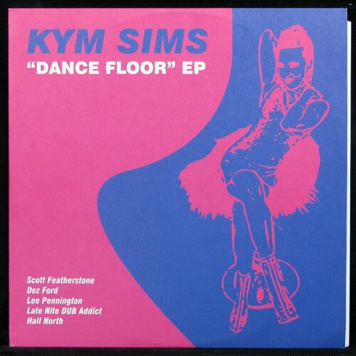 Виниловая пластинка Jupiter Kym Sims – Dance Floor (EP, coloured vinyl)