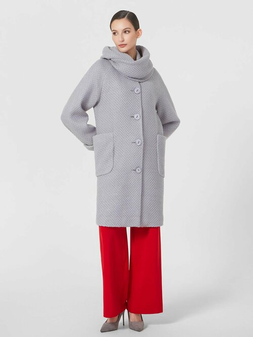 Пальто реглан Lo, размер 44, серый