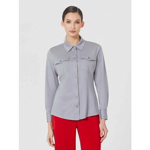 Блуза Lo, размер 50, серый