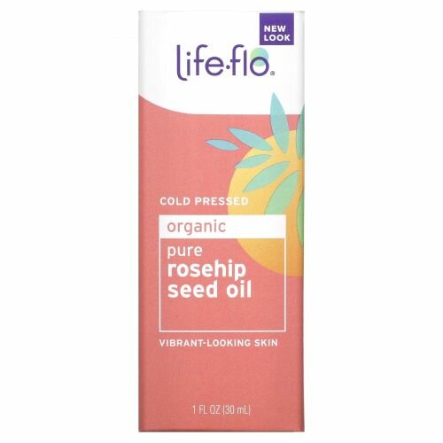 Life-flo Rosehip Чистое масло семян шиповника уход за кожей (30 мл)