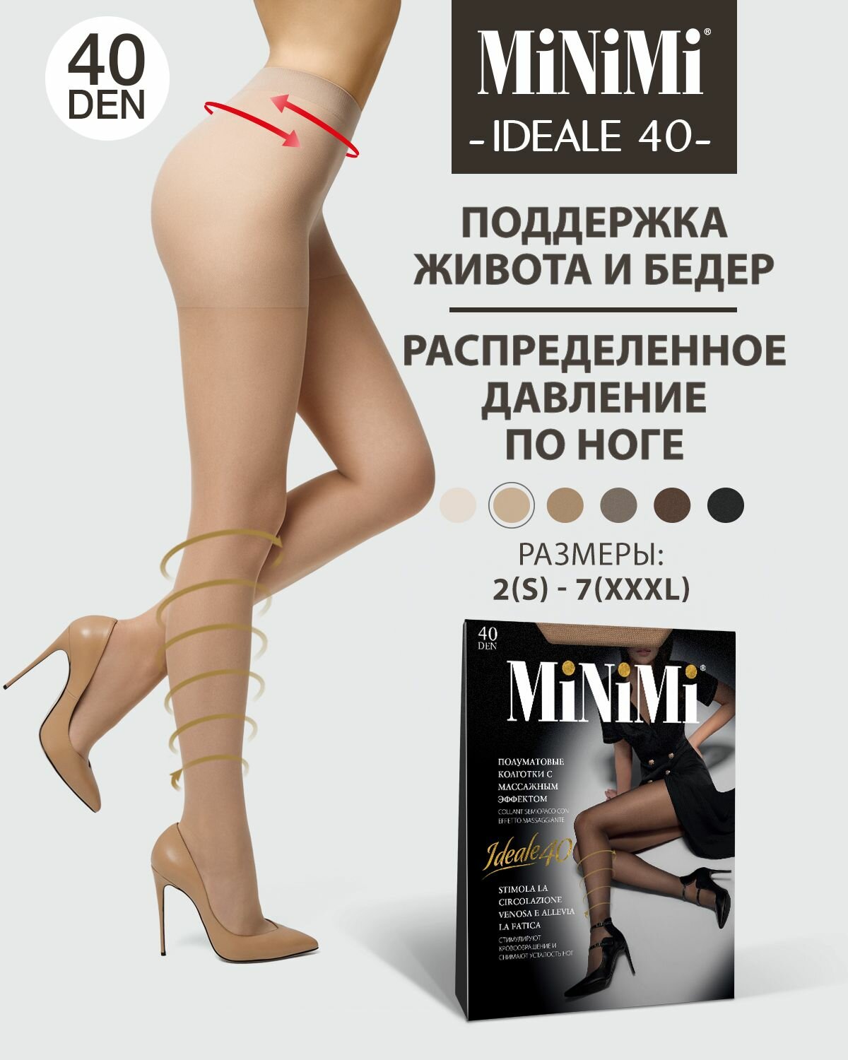 Колготки MiNiMi Ideale