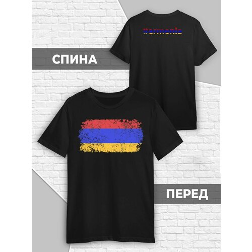 фото Футболка, размер s (44-46), черный printech